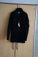 006 CAMICIA donna nera in velluto taglia unica 