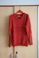 0038 Maglione Lana Rosso HD taglia Unica