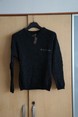 0039 Maglione nero lana HD taglia unica