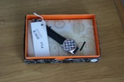 0042 Orologio da polso cinturino nero   HD 
