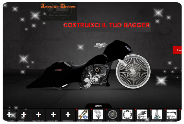 Con questo potente Tool potete costruire il vostro Bagger